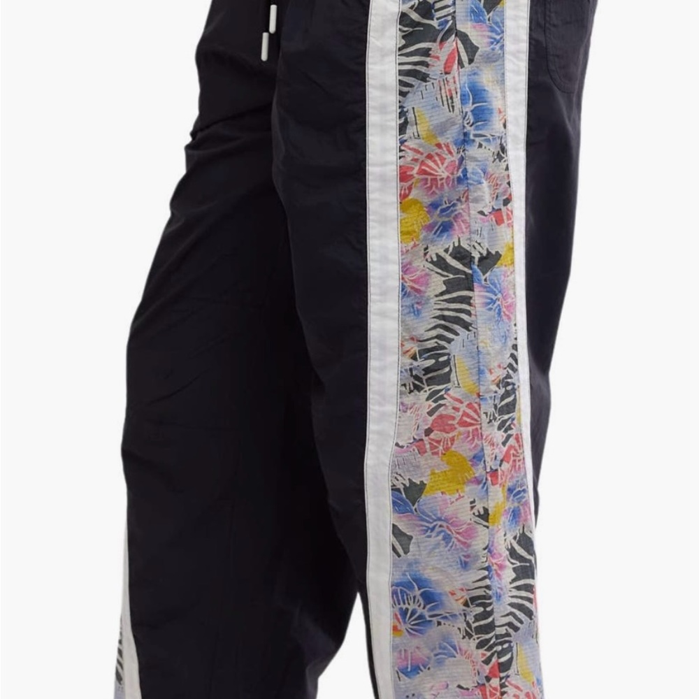 FREE PEOPLE💫 Mystic floral combo Pants with Colorful Side Panels - Picture 3 of 7